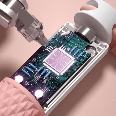 Corde à sauter - Cordes à sauter - électronique - Compteur intégré - Fitness - Rose (1/4)