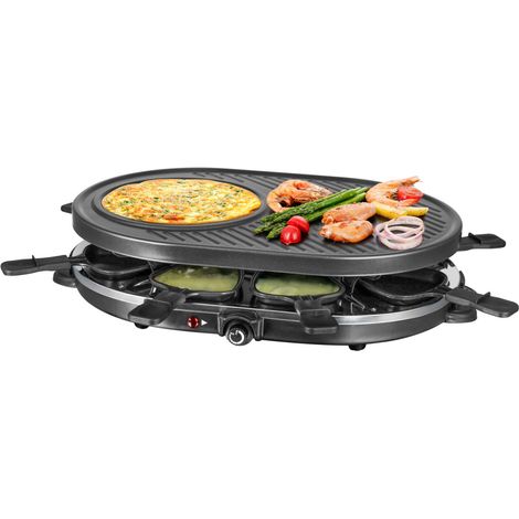 Grill à raclette maison quotidien pour 8 personnes (1/4)