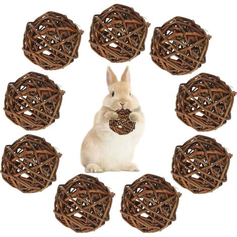 9-Piece Rabbit Toy Chew Toys for Small Animals Games Rabbit (1/5)