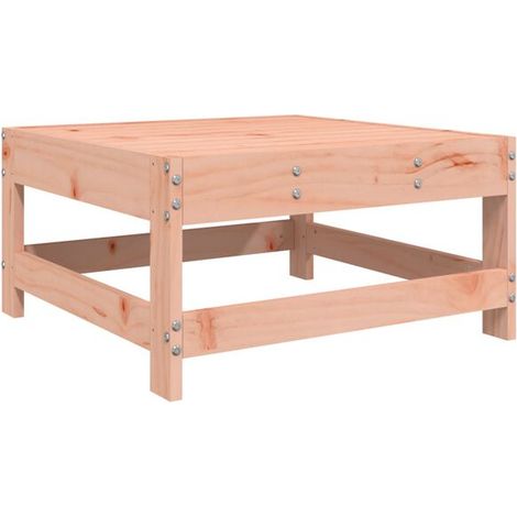 Tabouret de jardin en sapin de Douglas massif (1/5)