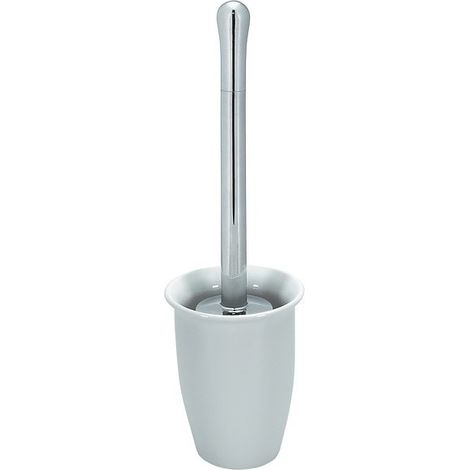 Brosse Wc avec support Porcelaine ATLANTA Blanc Spirella (1/2)