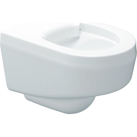 KWC T-WC, GFK, Wandh, Hw.-mont, Weiß, Sitzfl. Weiß, 400x370x510 mm (1/2)