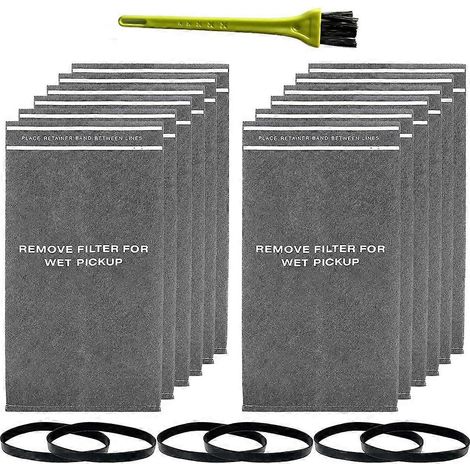38737 Sacs filtrants de rechange pour aspirateurs d'atelier Craftsman de 2,5 gallons, compatibles avec les aspirateurs eau et poussière CRAFTSMAN de 2 à 2,5 gallons (1/5)