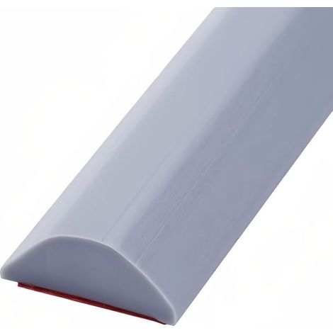 Self Adhesive Shower Seal Tape,Shower Threshold,Water Dam Threshold,Threshold Bar Waterproof for Bathroom,Kitchen & Sanitary,Grey (1/5)