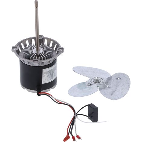 Kit moteur de ventilateur de condenseur en alliage d'aluminium pour four, débit d'air de 710 m³/h, KL45, AC220/240V (1/5)