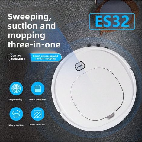 Smart Robot Vacuum Cleaner Sweeping And Mopping Combo For Home Lazy Cleaning (1/4)