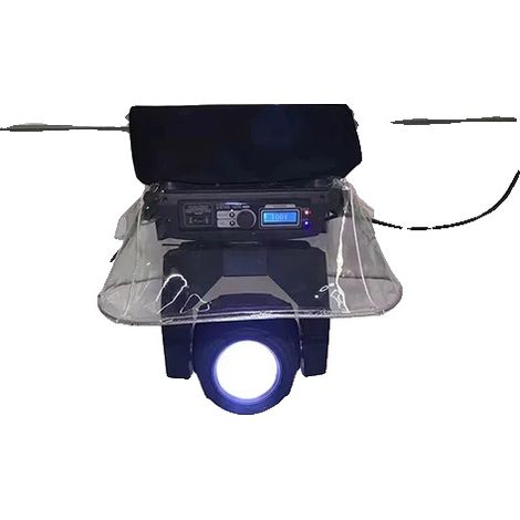Housse de pluie pour projecteur, design étanche, matériau durable, Poutre-Plastique, 10PCS