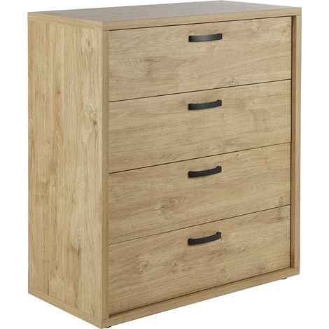 Commode adulte contemporaine chêne clair Mikaela (1/5)