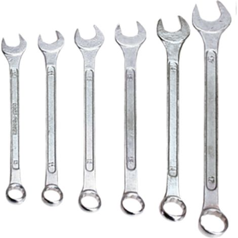 SERIE CHIAVI COMBINATE serie 6 pezzi - (8-17) - TOPTOOLS