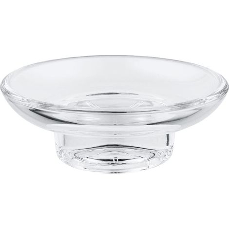 Porte-savon en verre, Porte-savon de salle de bain, Porte-savon original, Boîte à savon pour hôtel — 110 mm (1/3)