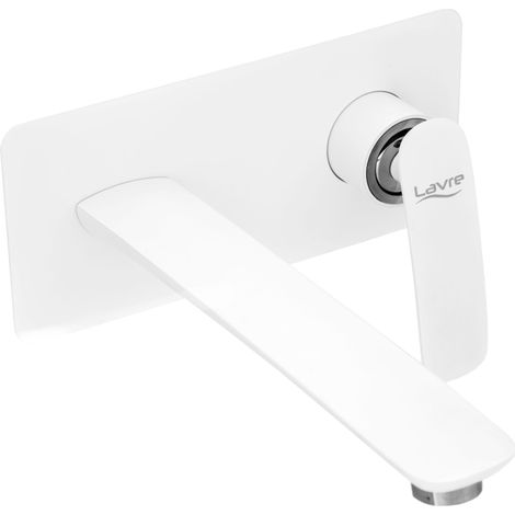 TONY WHITE WASH BASIN MIXER SQUARE (1/5)