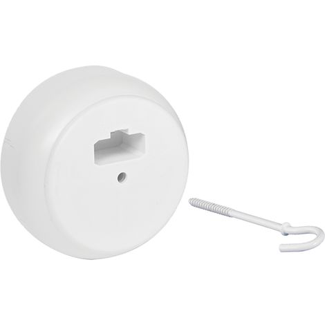 Eur Ohm – Point de centre DCL en saillie Ø85 P40mm – Installation rapide sans réservation – Connexion rapide avec contrôle visuel – Couvercle certifié NF