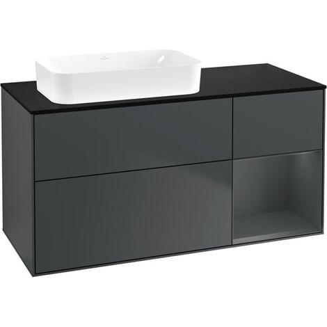 Villeroy & Boch G692HGHG Meuble sous-lavabo Finion G69 (1/2)