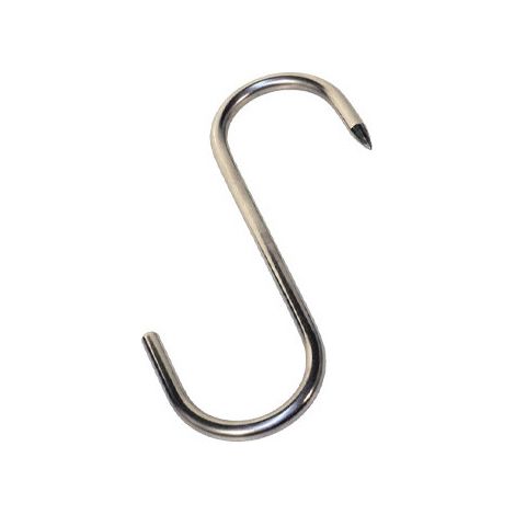 Ganci Per Macellaio In Acciaio Inox 1 Punta 60x3mm Conf 10pz