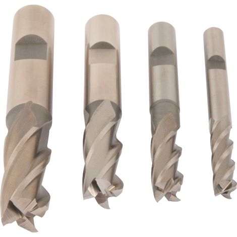 Juego de fresas para fresadora elmag router bit set 4 piezas 6-12 mm