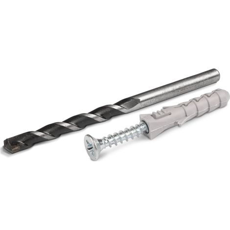 Tassello di espansione FIX 8x40 mm con vite 5.0x45 mm con punta da trapano - blister - 10 pezzi (1/4)
