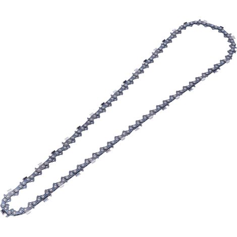 Chaîne en acier à gouge carrée de 50,8 cm (20 po), pas de 9,5 mm (3/8 po), calibre de 1,6 mm (0,063 po), 72 maillons d'entraînement, accessoire pour tronçonneuse (1/5)