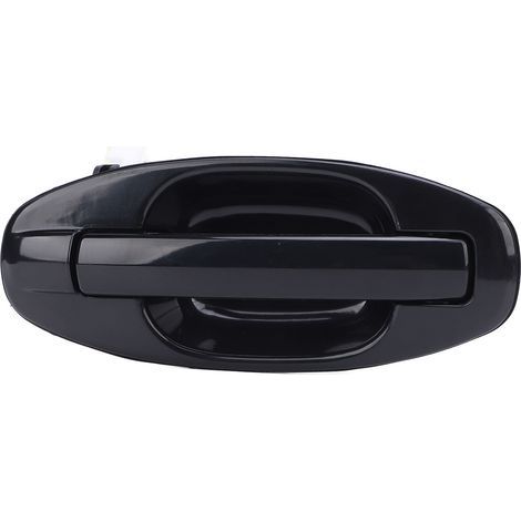 Poignée de porte extérieure noire, poignée confortable, résistante à l'abrasion, extérieur pour Santa Fe 2001 – 2006 arrière droit: 83660-26000 (1/5)