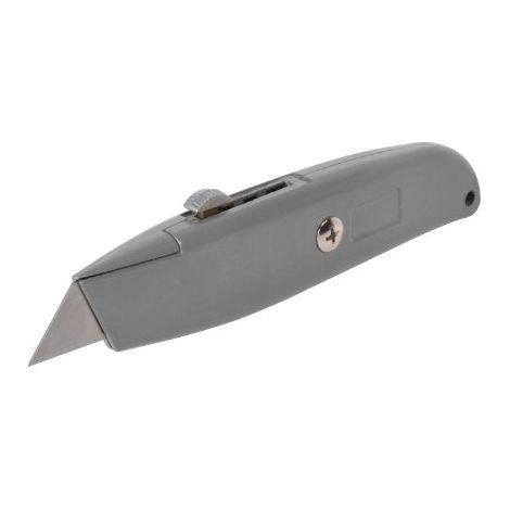 Avit AV01001 cutter con hoja retráctil gris y negro