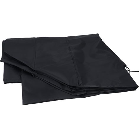 Housse anti-poussière pour tondeuse, tissu Oxford, protection solaire, étanche à l'eau, pour tracteur de pelouse, 183x137x117cm