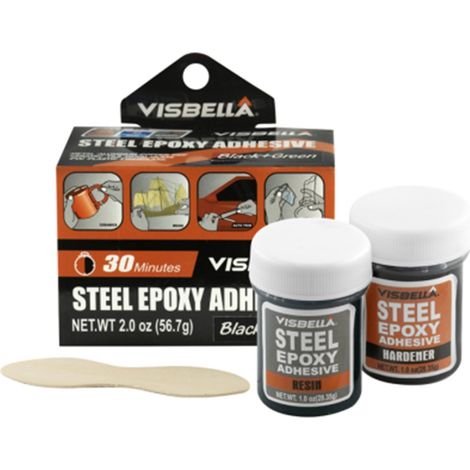 Visbella® Résine adhésive époxy AB + durcisseur 56,7 g (1/5)