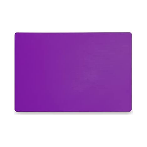 Tagliere da cucina HACCP in HDPE per allergici 45x30cm viola - Hendi 825570 (1/4)