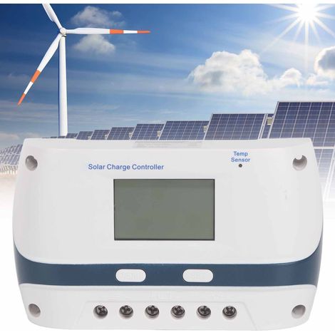 Contrôleur solaire pour camping-cars et bateaux, sélectionnable 12V/24V/48V, 50A, avec 1 sortie USB 5V (LT40). (1/5)
