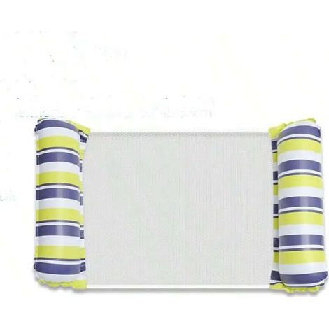 Chaises longues gonflables pour l'eau, équipement de flottaison pour adultes pour piscine et plage, idéal pour les fêtes.