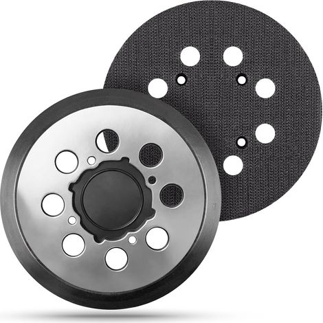 2 Pcs 125 mm Orbital Replacement Sander Pad (1/5)