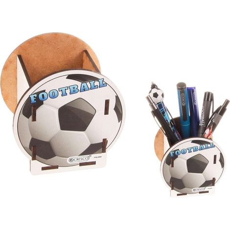 Organizador de escritorio de fútbol