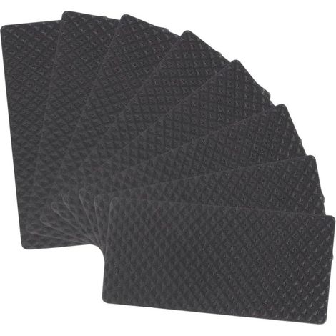 Lot de 8 patins antidérapants adhésifs carrés pour pieds de meubles (1/5)
