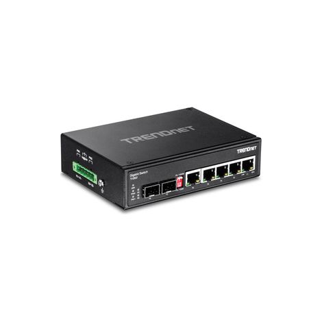 TRENDnet TI-G62 6-Port Industrial (1x Combo SFP) (1/3)