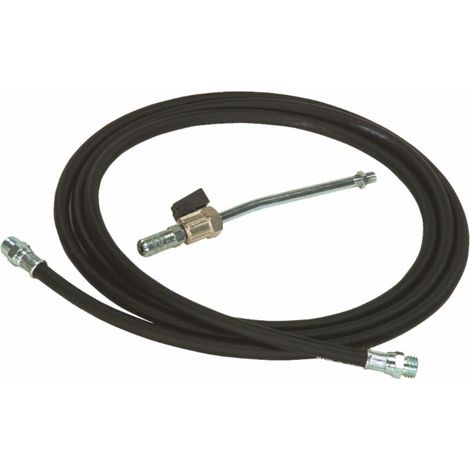 Tubo cm 15o completo di rubinetto e testina