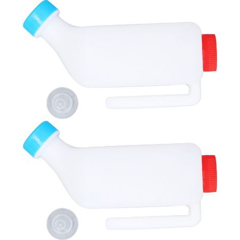 Leak-proof lamb milk feeding bottle, hanging feeding jug for goats, sheep, cows, calves, 2 pieces (1/5)
