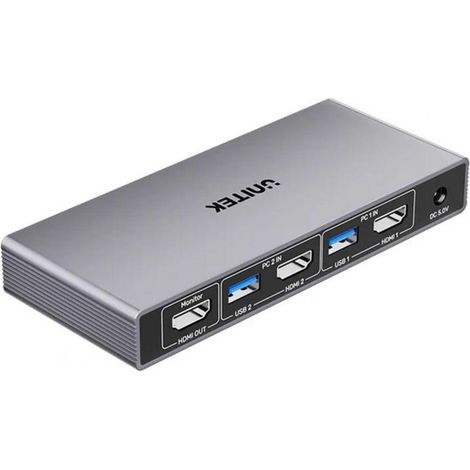 Unitek KVM Switch with 4K@60Hz USB 3.0 HDMI