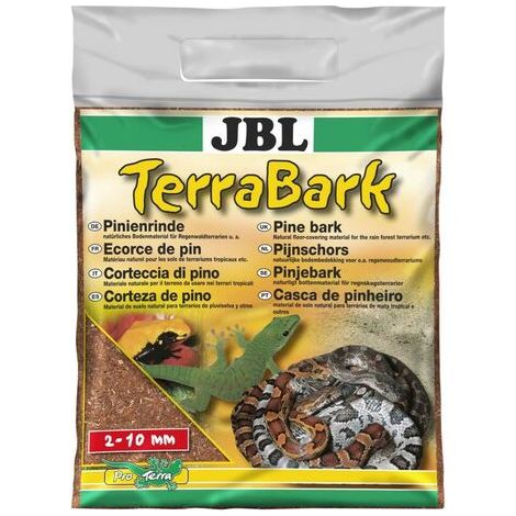 JBL TerraBark Bodensubstrat für Wald- und Regenwaldterrarien Terraristik