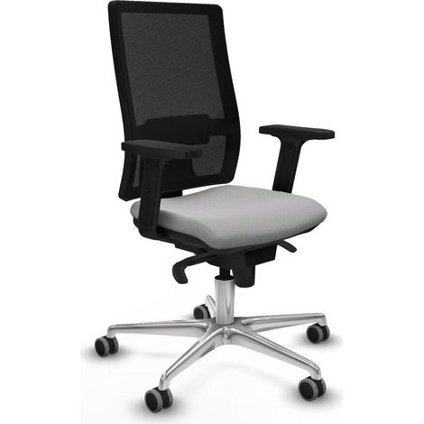 Piqueras-y-crespo Sila silla de oficina gris claro confortable (1/3)