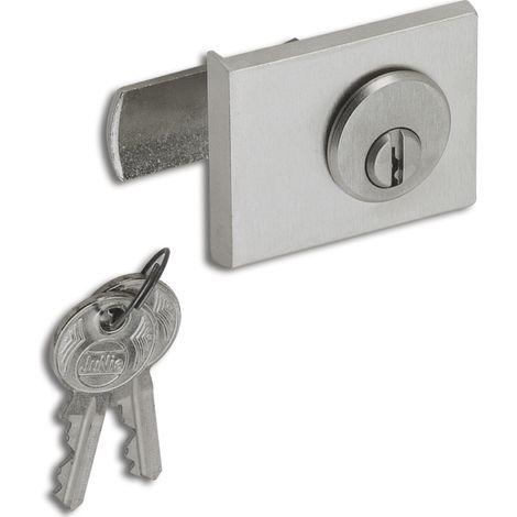 JUNIE 2976 Zylinder-Hebelschloss Schließweg 1 Sperre BN 0101, Messing matt