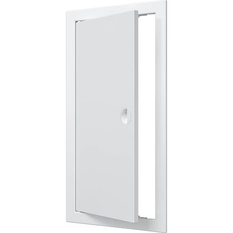 Sportello di ispezione 40 x 60 cm bianco, Revisionsklappe, Revisione, ABS in plastica, Revisionsklappe per costruzione a secco, Porta di manutenzione, sportello di manutenzione, sportello di servizio (1/5)