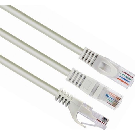 Câble de brassage Cablexpert UTP Cat6, gris, 3 m (1/5)