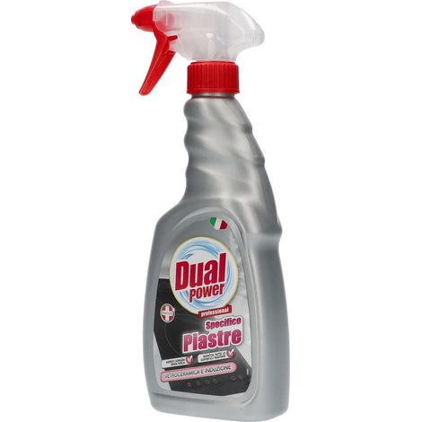 DUAL POWER SPRAY 500ML DETERGENTE SPECIFICO PER PIASTRE INDUZIONE (1/2)