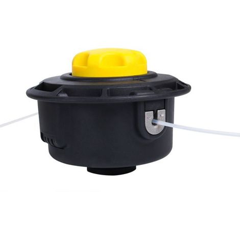 Tête de Coupe Fil Automatique Rouge et Jaune pour Débroussailleuse - Pièce de Rechange en Nylon-x