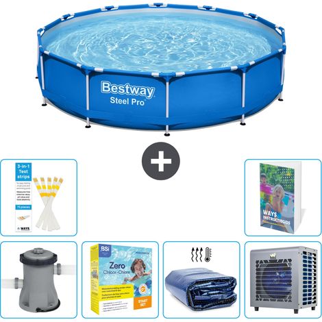 Bestway Piscina Bestway Steel Pro Redonda - 366x76 cm - 7-piezas  S331 (1/5)