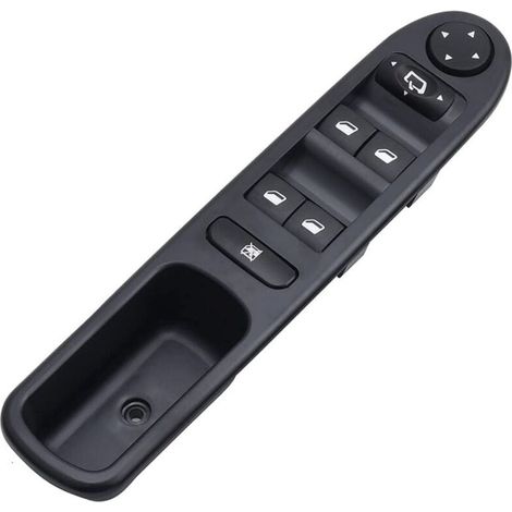 Interrupteur lève-vitre électrique Peugeot 307 – Compatible 307SW 307CC – Matériau haute qualité – Installation facile (1/5)