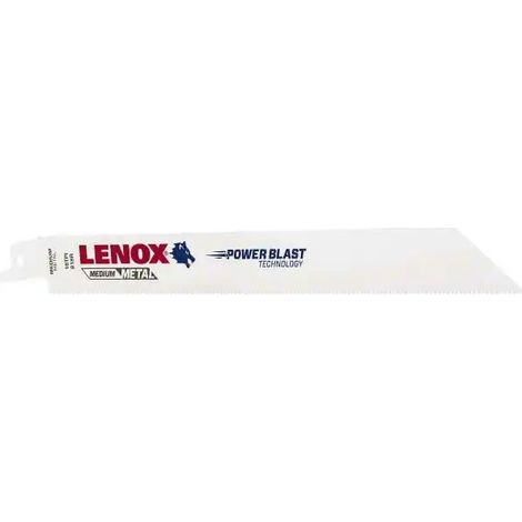 Lot de 25 lames de scie sabre Powerblast - LENOX - 20487B1818R