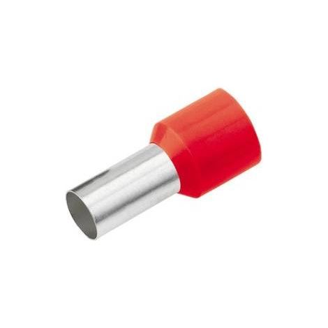 Cimco 18 1003 Capocorda 1 mm² Parzialmente isolato Rosso 100 pz. (1/3)