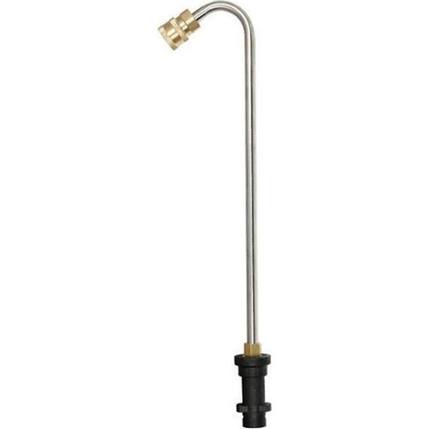 Pressure Washer Gutter Cleaner Attachment, Stainless Steel Angled Extension Wand Replacement for Karcher K2 K3 K4 K5 K6 K7, 4000PSI (U-shape) (1/5)