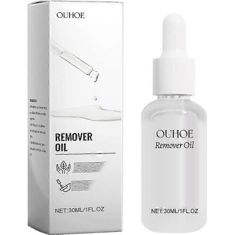 Dissolvant pour vernis à ongles OUHOE, solvant pour dissolvant de colle à ongles, dissolvant doux pour vernis à ongles (1/4)