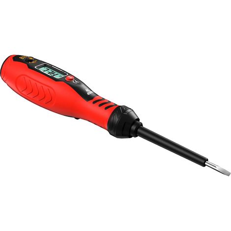 Testeur de tension électrique multifonction, haute précision Détecteur de précision pour circuits électriques pour électriciens, voiture, batterie, industrie, entretien électrique (1/5)