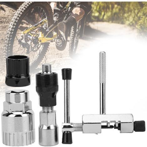 Kit de réparation pour VTT - Extracteur de pédalier, coupe-chaîne et extracteur d'axe de moyeu (1/5)